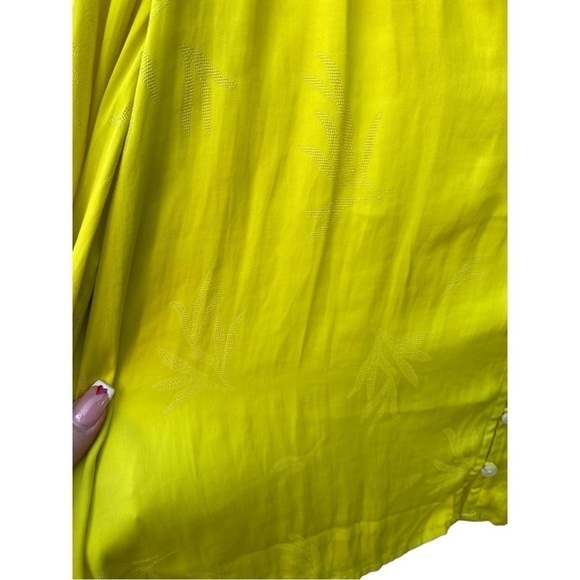 Anthropologie Liora Embroidered Buttondown Blouse | Size:XSP - Picture 8 of 14